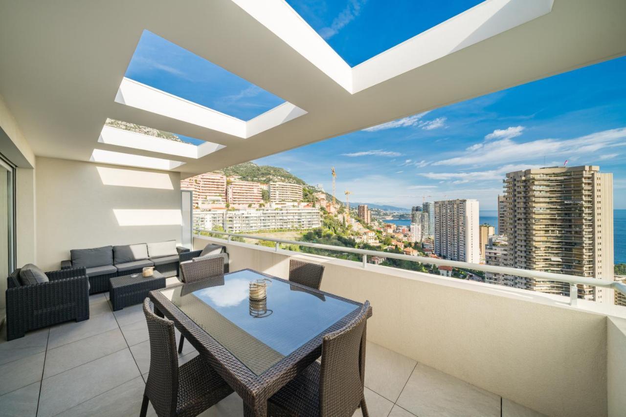 5Mn Monaco - Terrasse Vue Mer - Parking - Be 博索莱伊 外观 照片
