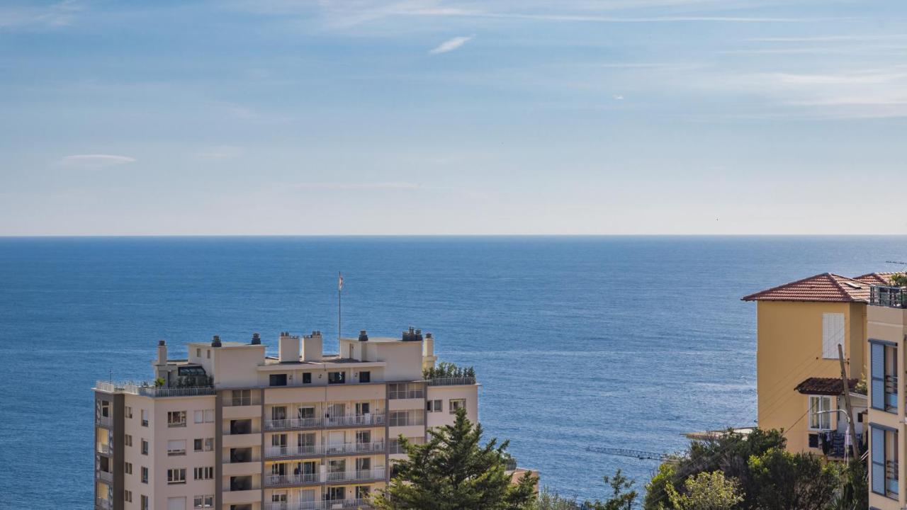 5Mn Monaco - Terrasse Vue Mer - Parking - Be 博索莱伊 外观 照片