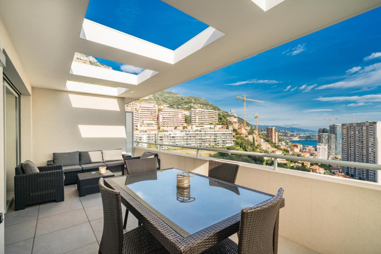 5Mn Monaco - Terrasse Vue Mer - Parking - Be 博索莱伊 外观 照片